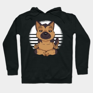 German Sheperd Yoga Hoodie